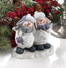Best Friends Snowman Figurine