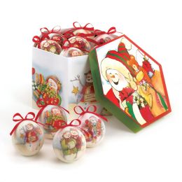Charming Snowman Ornaments Set