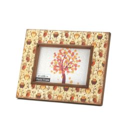 Retro Owls Photo Frame