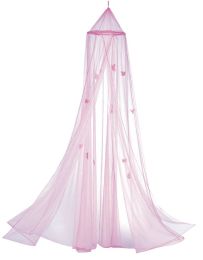Pink Butterfly Bed Canopy