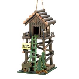 ?Ranger Station Wooden Birdhouse