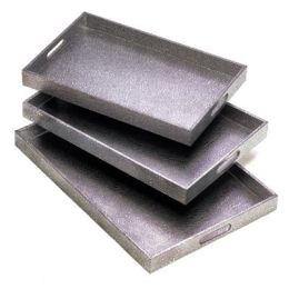 Silver Dazzle Nesting Trays