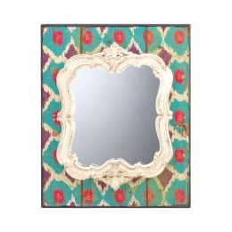 Vintage Graphic Wall Mirror