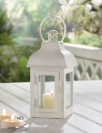 White Gable Lantern