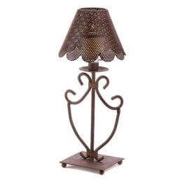 Country Candle Lamp