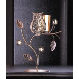 Wise Owl Votive Stand