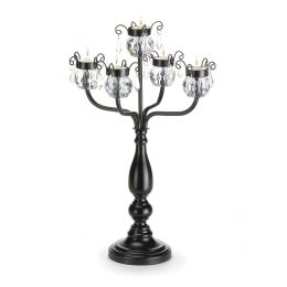 Crystal-Trimmed Candelabra
