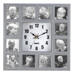 Photo Collage Wall Clock