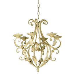 Wrought Iron Candelier