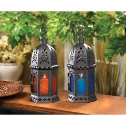 Moroccan Candle Lantern 10"