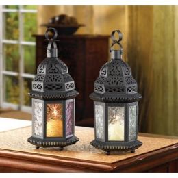 Clear Glass Moroccan Lantern