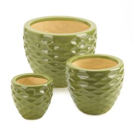 Facted Green Planters